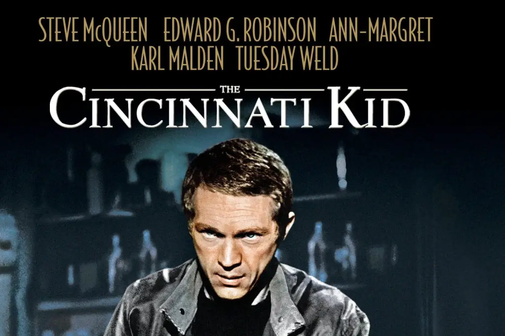 Top 10 movies about gambling 4 Still from the poker film The Cincinnati Kid