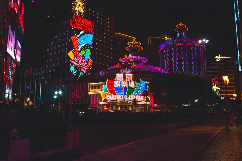 Macau at night